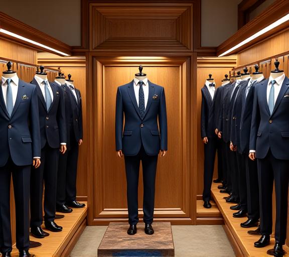 Moda formal española de calidad en tienda de Madrid